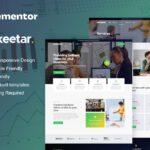 Markeetar - Digital Marketing Agency Elementor Pro Template Kit