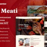 Meati - Meat Restaurant Elementor Template Kit