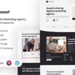 Medboost - Social Media Marketing Agency Elementor Template Kit
