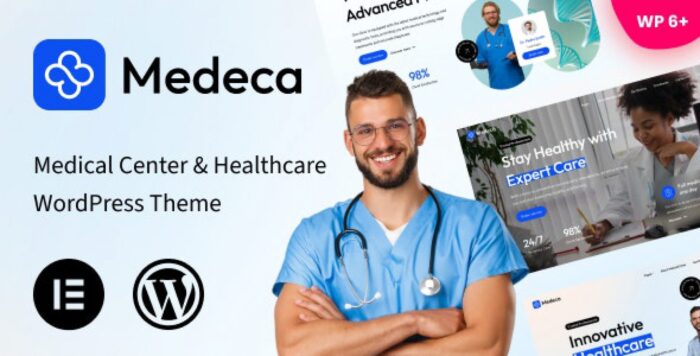 Medeca – Medical Center Healthcare WordPress Theme