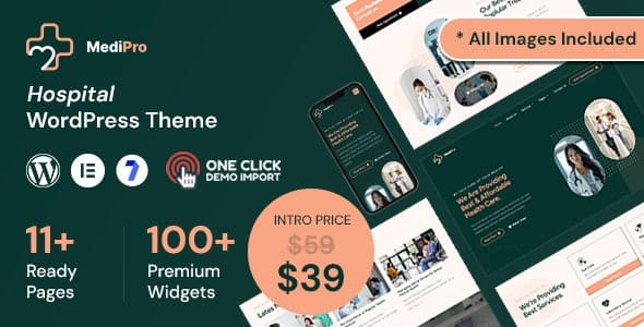 MediPro - Hospital WordPress Theme MediPro - Hospital WordPress Theme