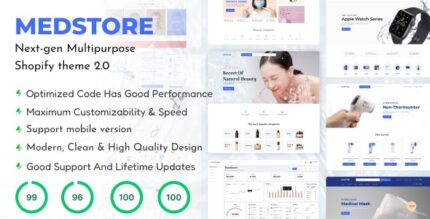 Medstore - Next-gen Multipurpose Shopify theme 2.0