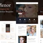 Menor - Makeup Artist & Hair Stylist Elementor Pro Template Kit