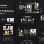 Merraki - Interiors & Architecture Elementor Template Kit