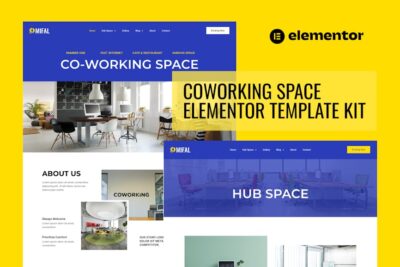 Mifal - Coworking Space Elementor Template Kit