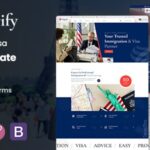 Migrify - Immigration Visa Consulting HTML Template