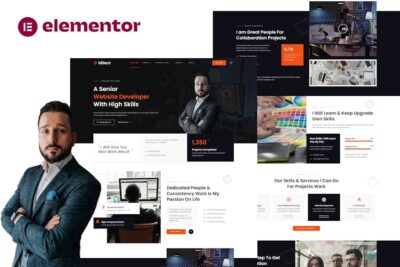 Mileni - Personal Freelancer & Portfolio Showcase Elementor Pro Template Kit