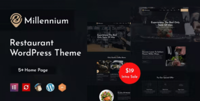 Millennium - Restaurant WordPress Theme v1.1
