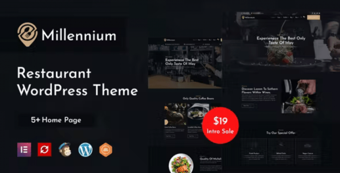 Millennium – Restaurant WordPress Theme v1.1