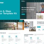 Milos - Aluminum & Glass Elementor Pro Template Kit