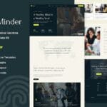 Minder - Mental Health & Therapy Elementor Template Kit