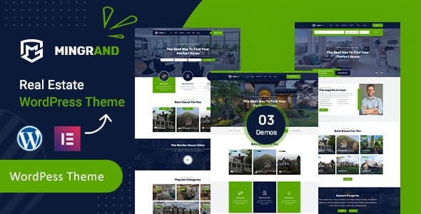 Mingrand - Real Estate WordPress Theme Mingrand - Real Estate WordPress Theme