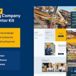 Minner - Construction & Building Elementor Template Kit