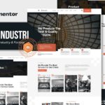 Mizeindustri - Corporate, Industry & Factory Elementor Template Kit