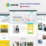 Mokab - Pest Control Services Elementor Pro Template Kit
