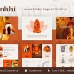 Monkki - Oriental Buddhist Temple Elementor Pro Template Kit