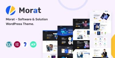 Morat - Software & Solution WordPress Theme