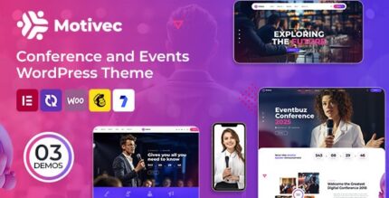 Motivec - Conference and Events WordPress Theme