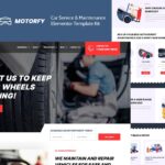 Motorfy - Car Service & Maintenance Elementor Template Kit