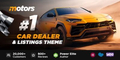 Motors- Car Dealer, Rental & Listing WordPress theme v5.6.22