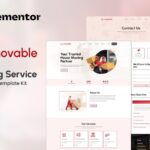 Movable - Moving Service Elementor Template Kit