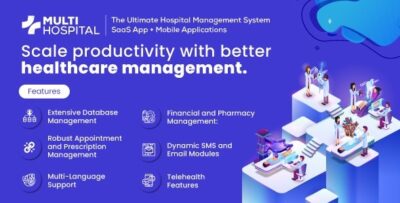 Multi Hospital - Hospital Management System (SaaS) + Mobile Apps + AI Assistant