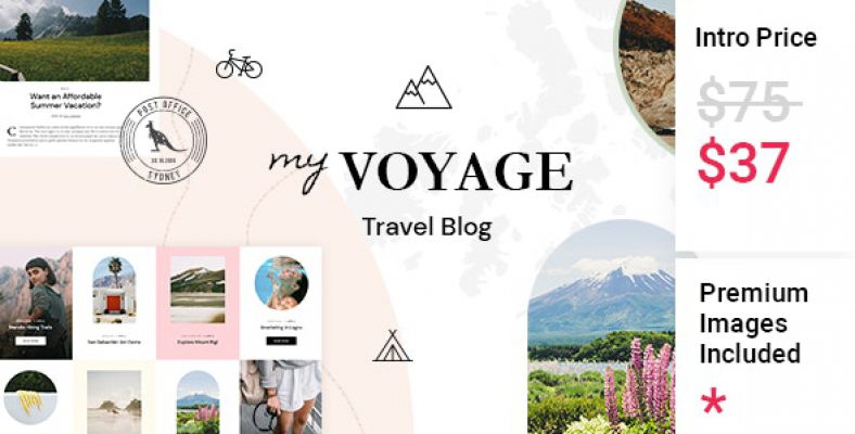 MyVoyage - Travel Blog WordPress Theme MyVoyage - Travel Blog WordPress Theme