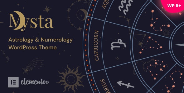 Mysta - Astrology Numerology WordPress Theme v1.13 Mysta - Astrology Numerology WordPress Theme v1.13