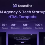 Neurolinx - AI Deep Search Technology Startup & Agency HTML Template