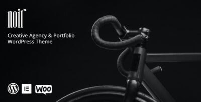 Noir - Creative Agency Portfolio WordPress Theme