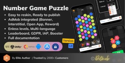 Number Game Puzzle - Unity Complete Game