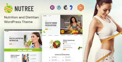 Nutree - Diet & Nutrition Health Center WordPress Theme