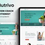 Nutrivo - Nutrition Coach & Nutritionist Elementor Template Kit