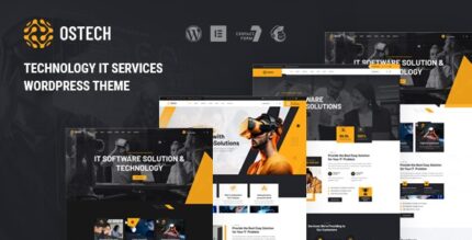 Ostech - Technology IT Services WordPress Theme