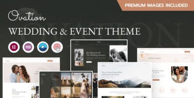 Ovation - Wedding & Event Photography WordPress Theme