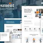 Ovesment - Investment & Finance Elementor Template Kit