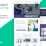 Paint Splatter - Painting & Renovation Services Elementor Pro Template Kit