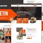 Paketin - Cargo and Logistics Elementor Template Kit