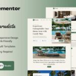 Paradista - Luxurious Accommodation Elementor Template Kit