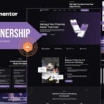Partnership - Finance & Investment Consultant Elementor Template Kit