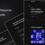 Partosa - Personal Resume and Portfolio Template