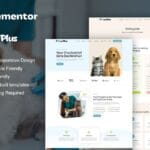 PawsPlus - Pet Care & Veterinary Elementor Template Kit