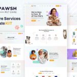 Pawsh - Pet Care & Shop Elementor Template Kit