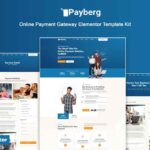 Payberg - Online Payment Gateway Elementor Pro Template Kit
