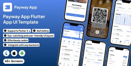 Payway UI template | Pay & Transfer Money template in Flutter | Digital Payment app template