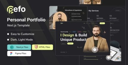 Pefo - Personal Portfolio Next JS Template