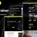 Personal Trainer - Fitness Equipment Shopify 2.0 Theme