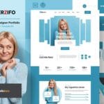 Perzifo - Creative Designer Portfolio Elementor Template Kit