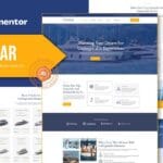 Pesiar - Yacht Club & Boat Rental Elementor Template Kit