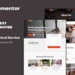 Pestroyer - Pest Control Service Elementor Template Kit